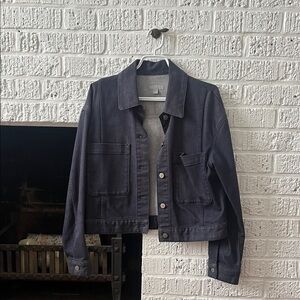 COS Dark Indigo Denim Jacket - Classic Button-Up
